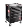 Servante 6 Tiroirs ROLL M3 Noire FACOM - ROLL.6NM3APF 1 Servante 6 Tiroirs ROLL M3 Noire FACOM - ROLL.6NM3APF -Atelier D'outillage servante d atelier facom roll 6 tiroirs 3 modules par tiroir noire facom roll6nm3apf